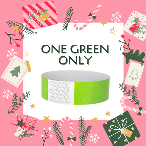 Green Wristband - One Wristband