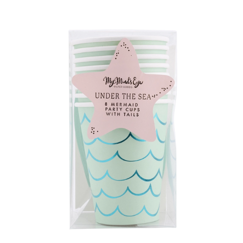 Mermaid Tail Party Cups