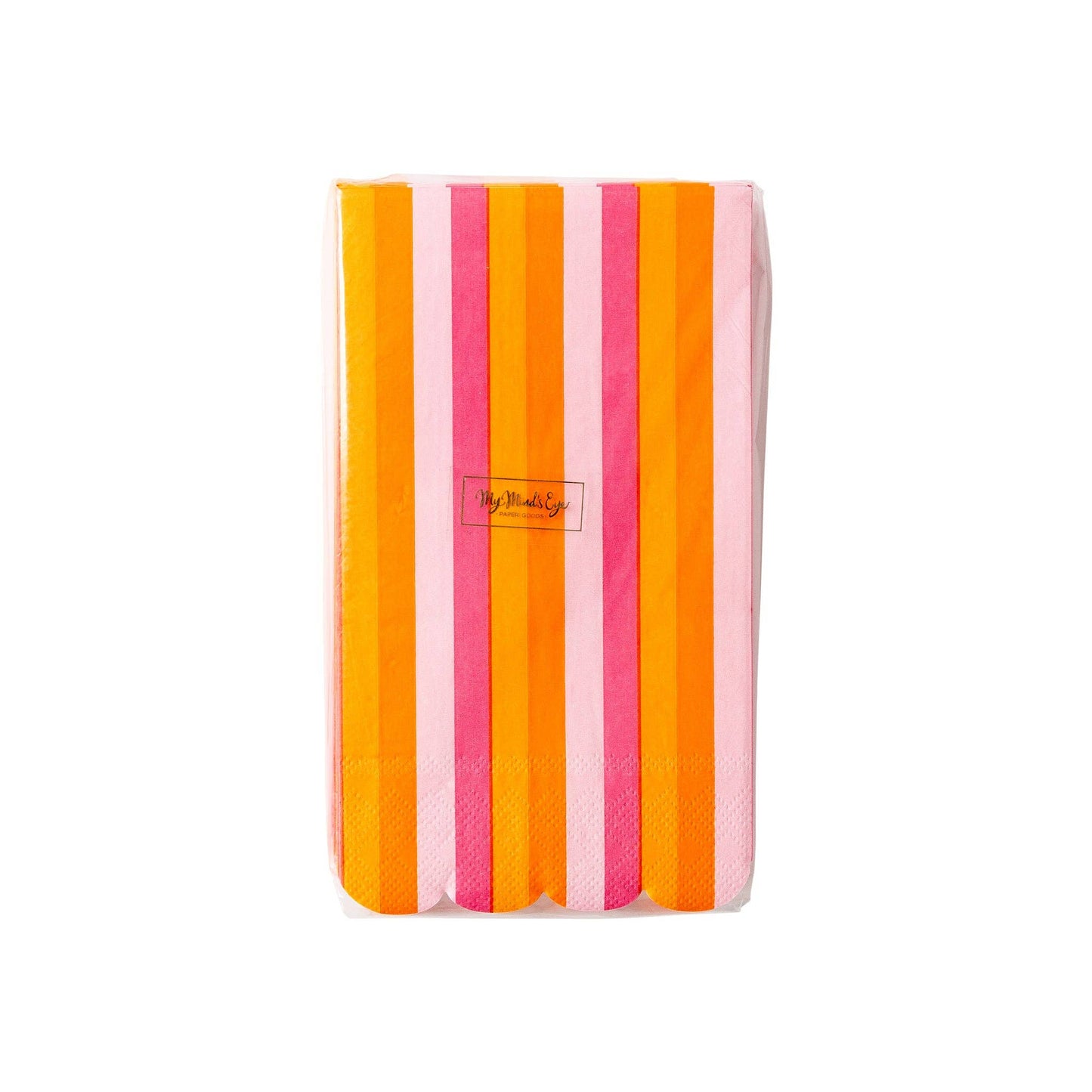 Orange Scallop Dinner Napkin