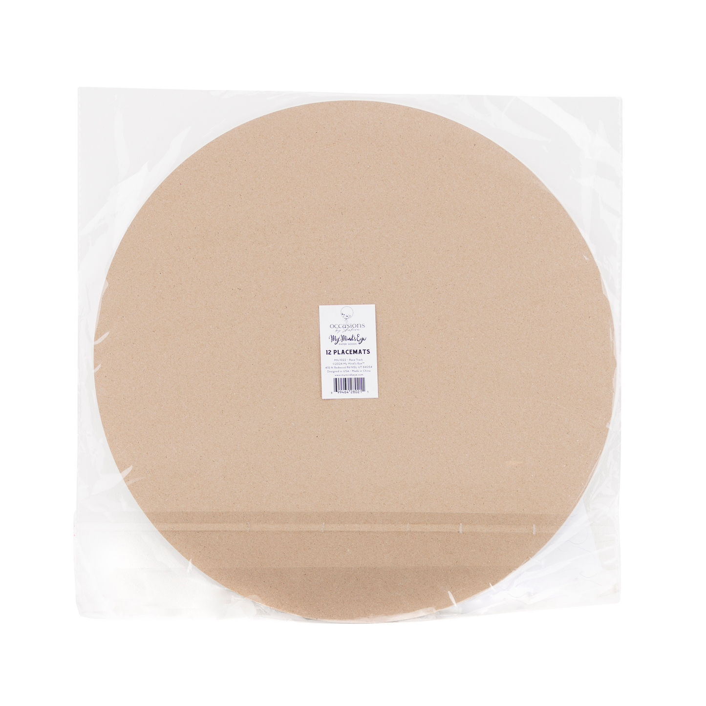 Race Car Track Placemat