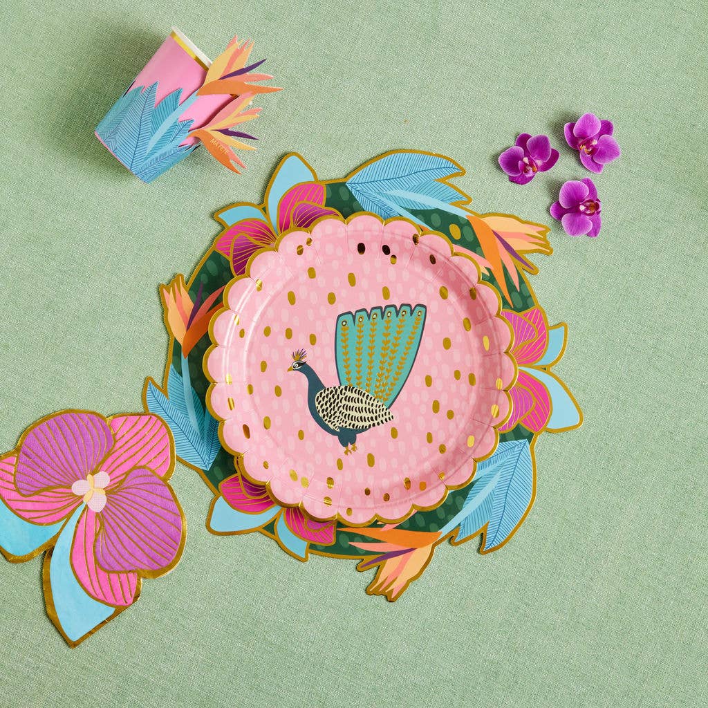 Tropical Orchid Napkin