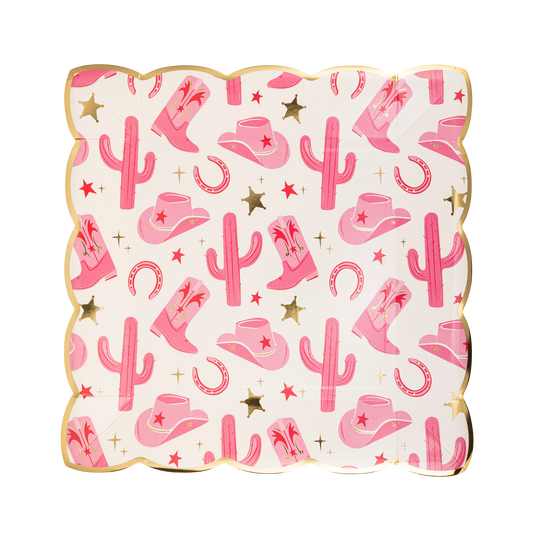 CowGal Paper Plate