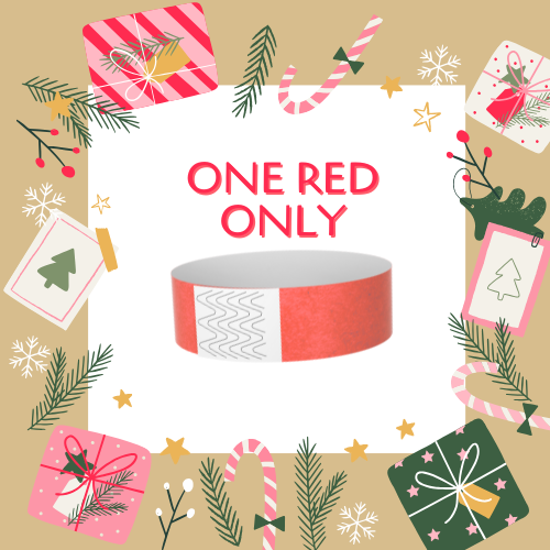 Red Wristband - ONE
