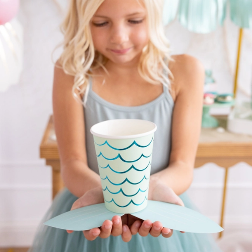 Mermaid Tail Party Cups
