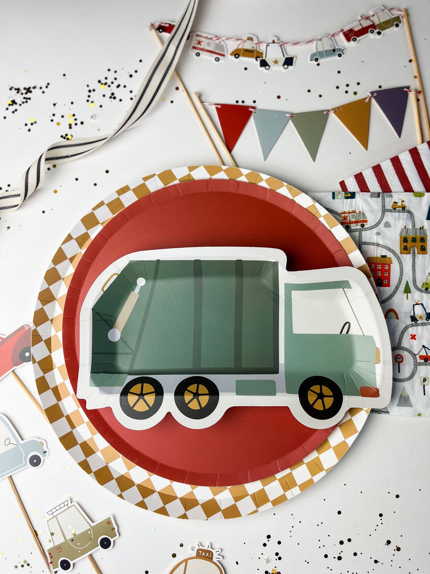 Check It! Mustard Plates