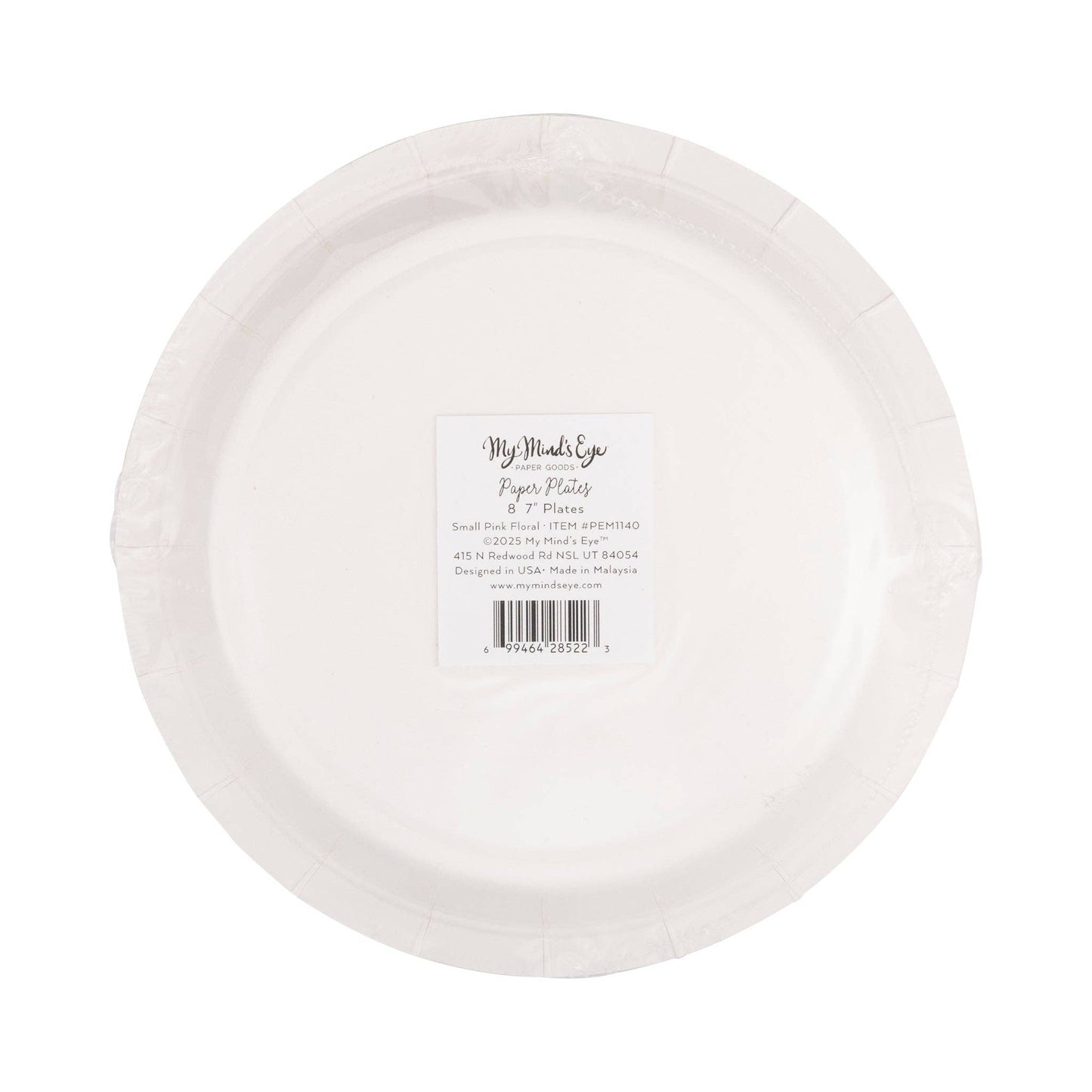 Pembroke Small Pink Floral 7" Plate