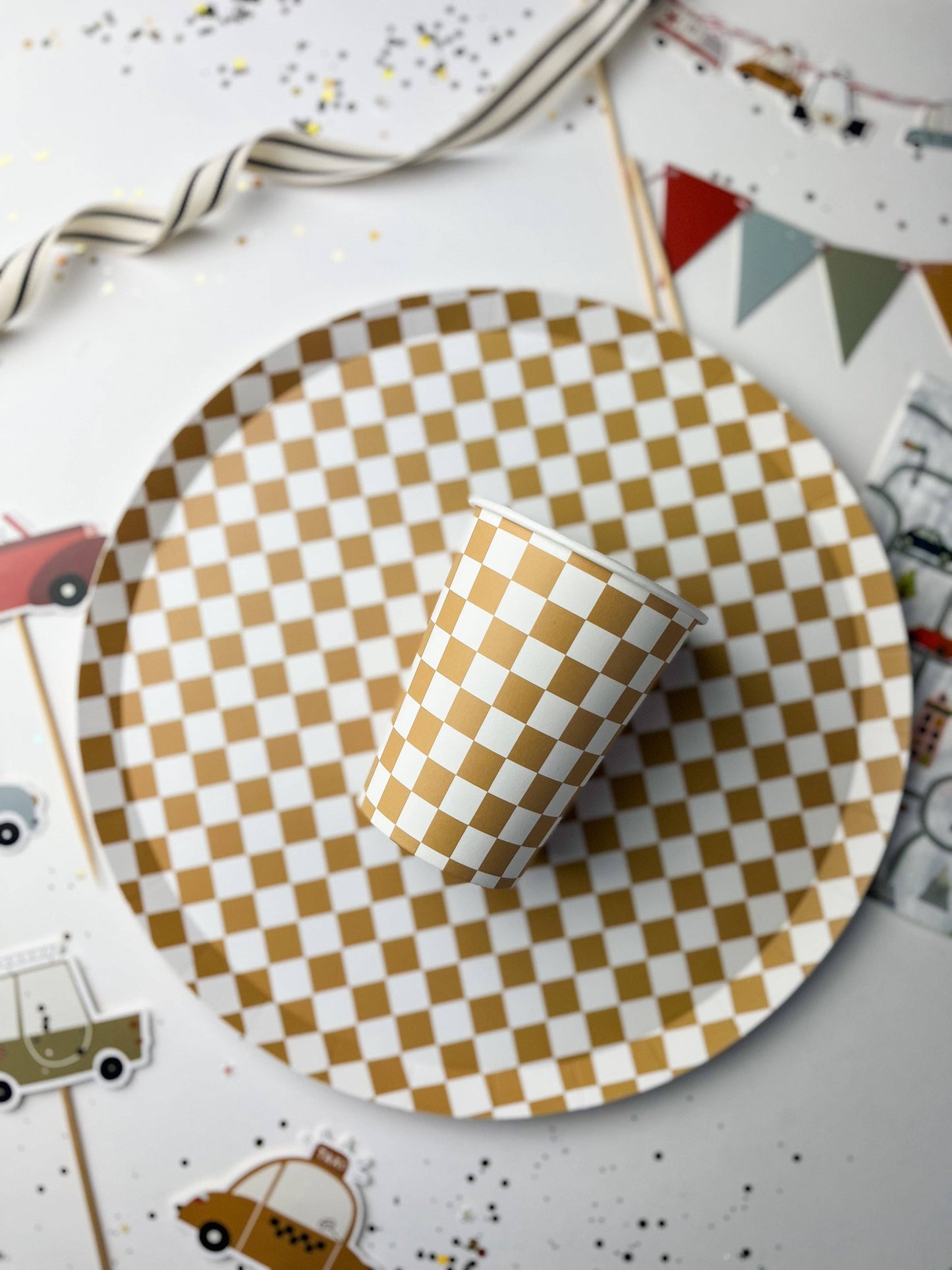 Check It! Mustard Plates