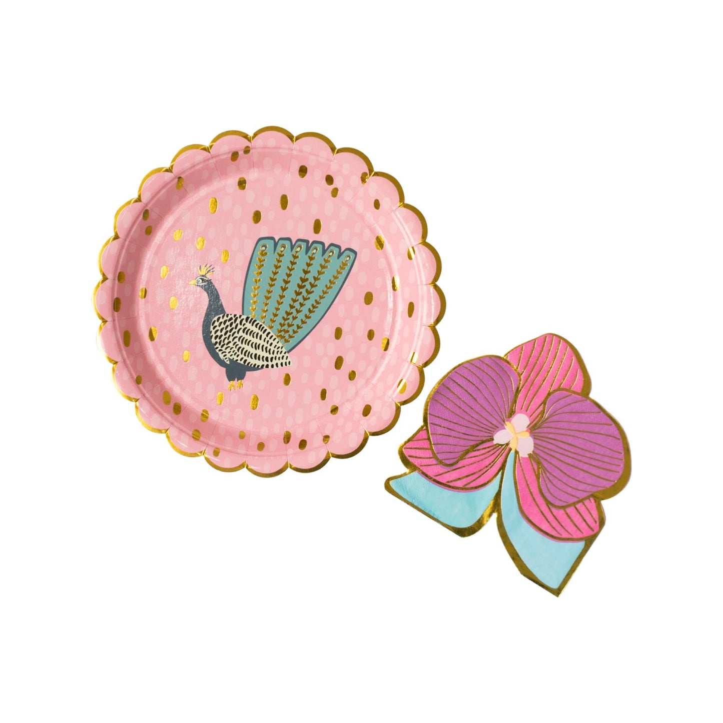 Tropical Orchid Napkin
