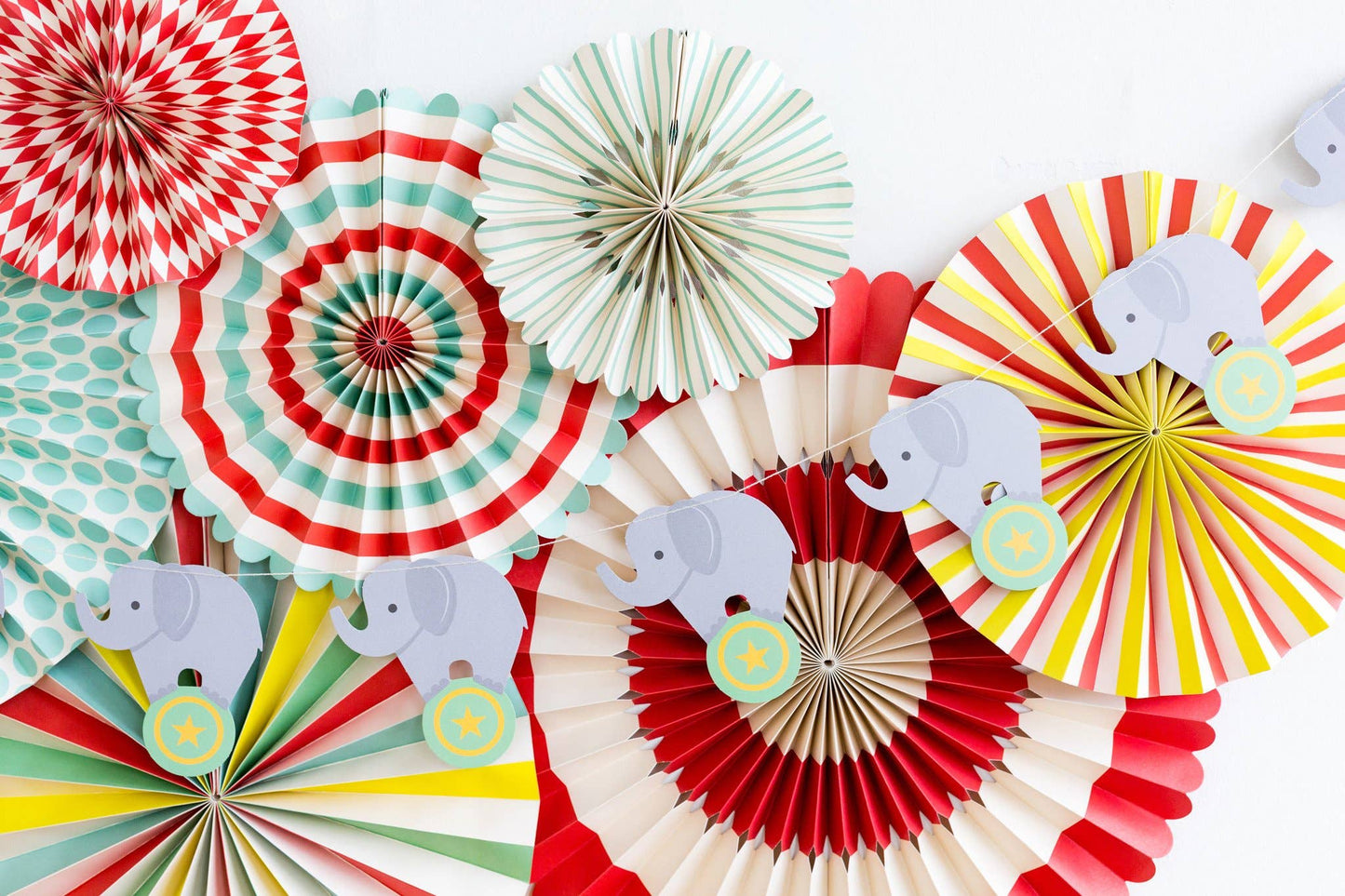 Carnival Elephant Banner