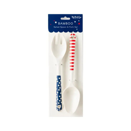 Stars & Stripes Bamboo Utensils