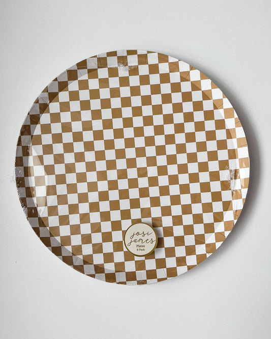 Check It! Mustard Plates
