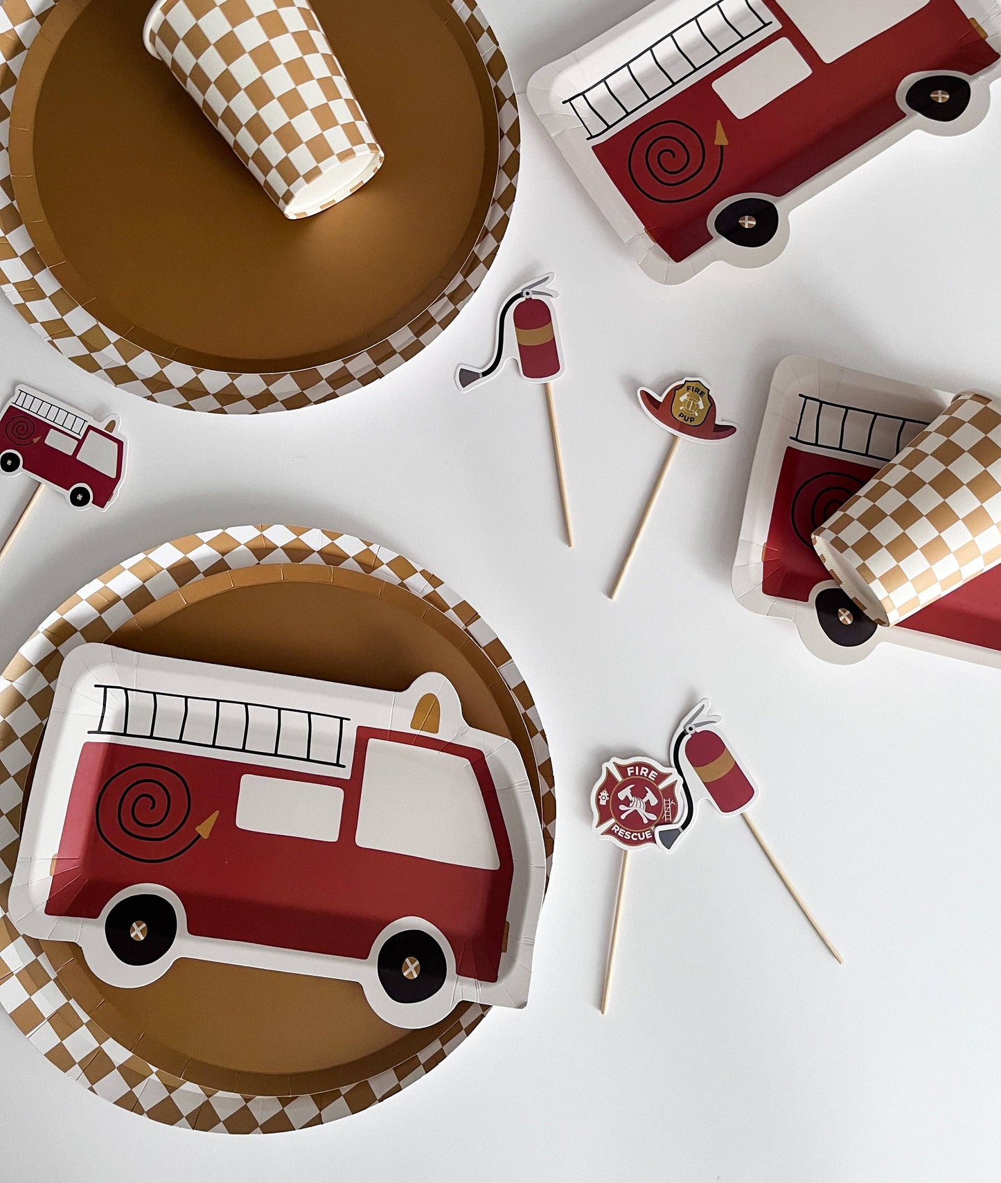Fire Truck Toppers