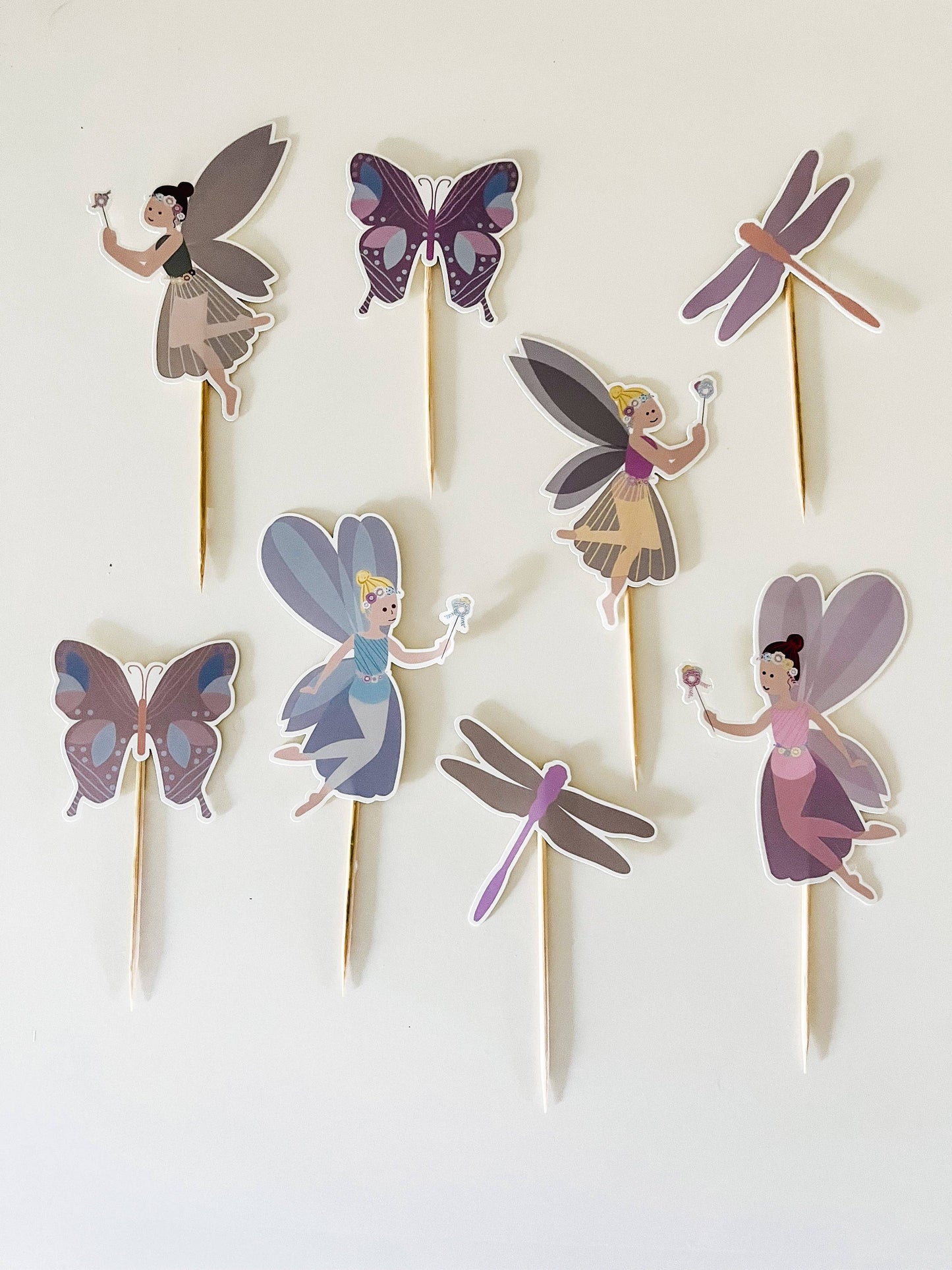 Fairy Cupcake Toppers