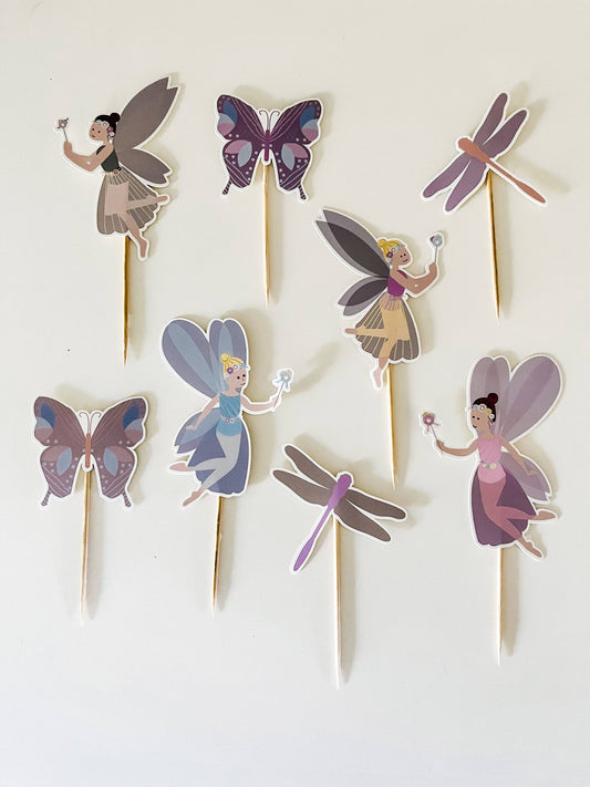 Fairy Cupcake Toppers