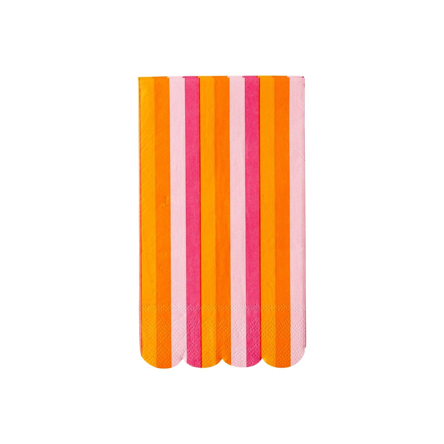 Orange Scallop Dinner Napkin