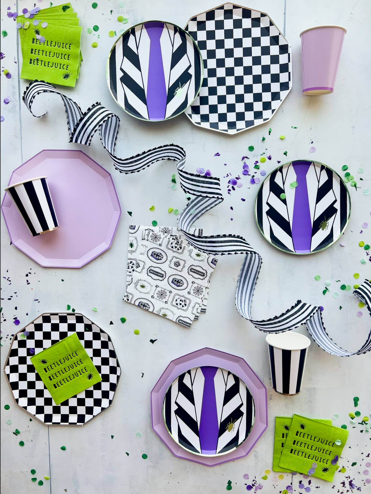 Beetlejuice Cocktail Napkins