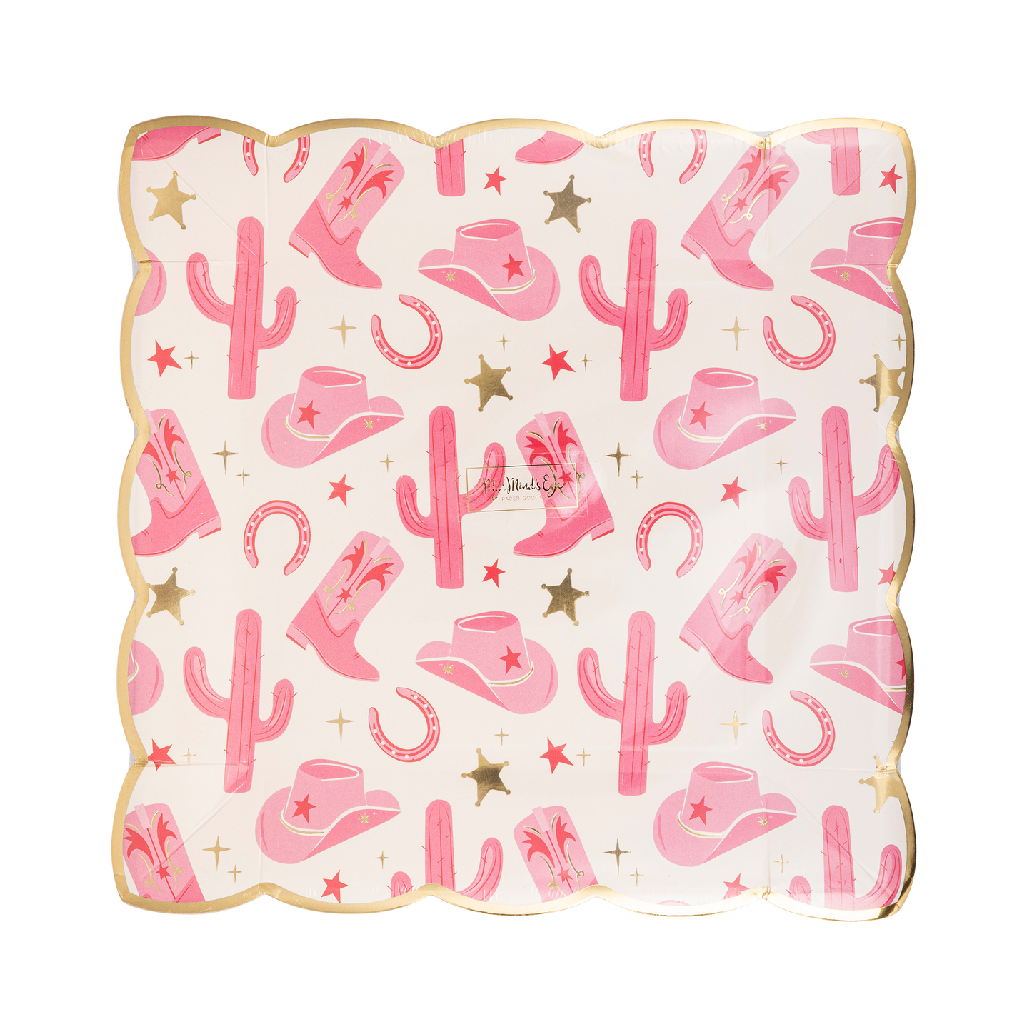 CowGal Paper Plate