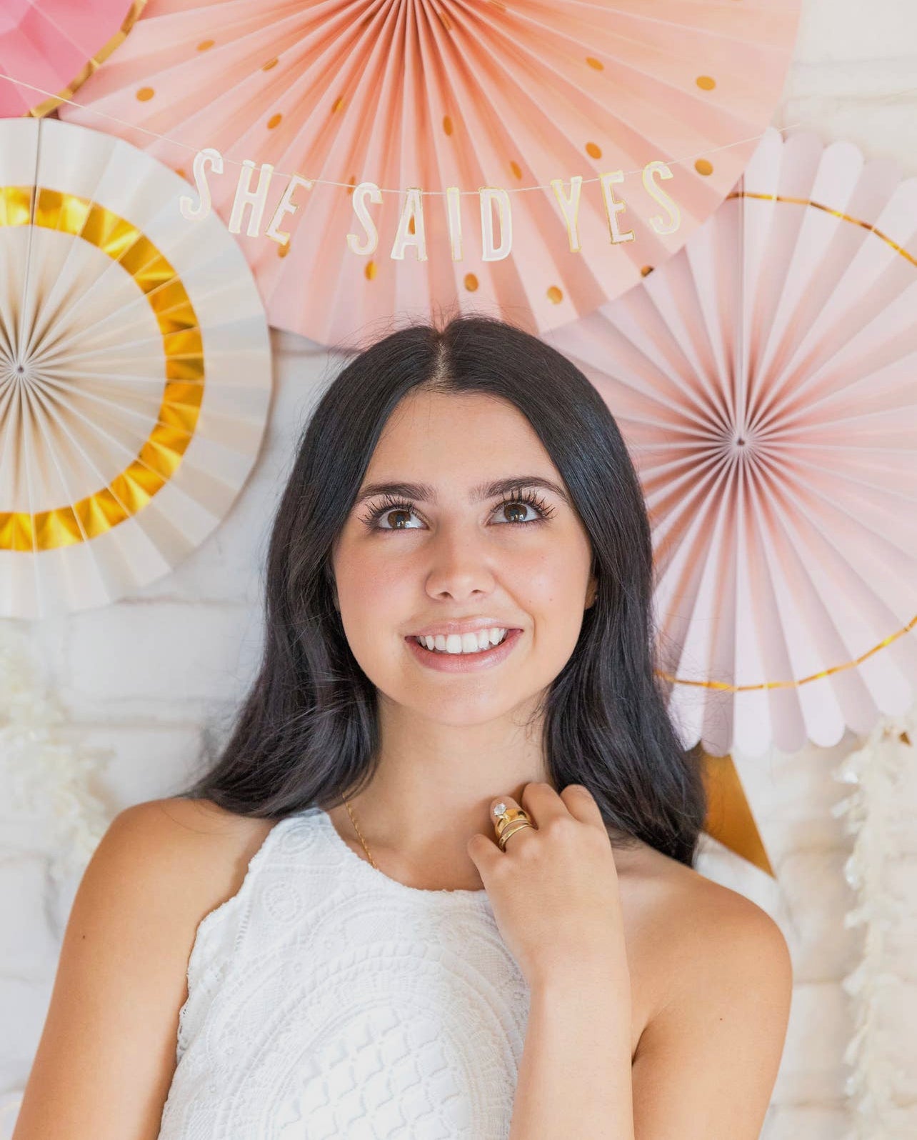 She Said Yes Mini Banner Set