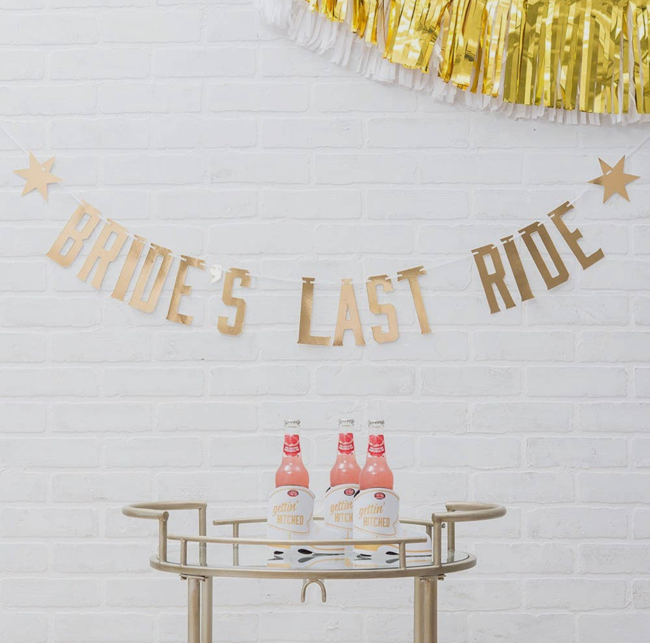 Bride’s Last Ride Party Banner
