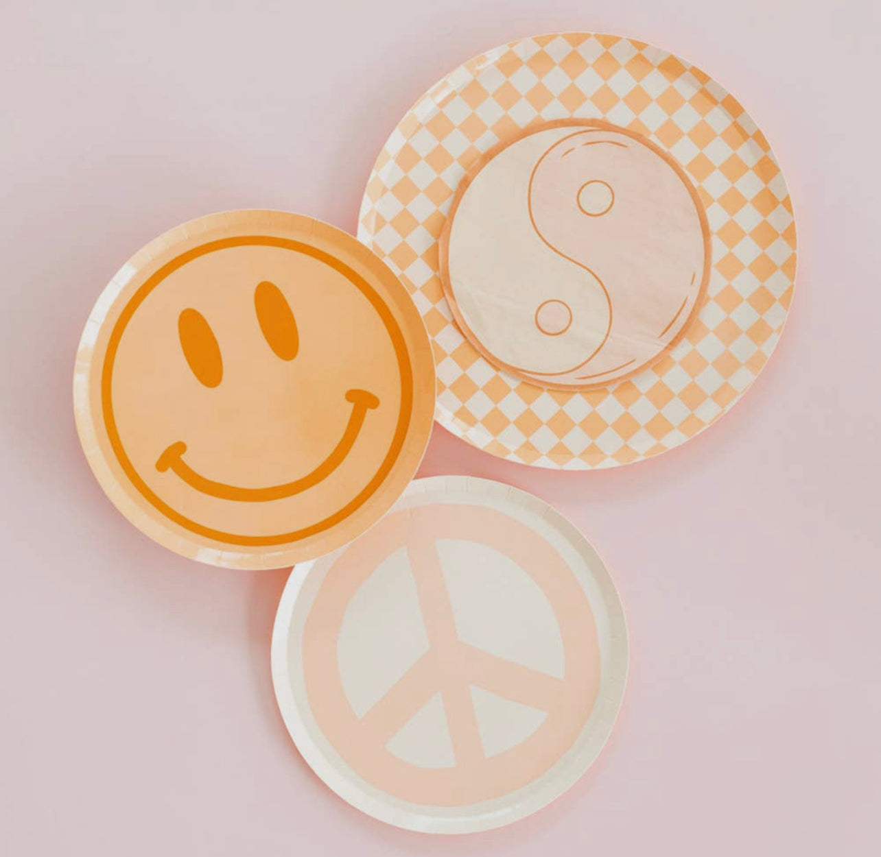 Peace & Love Smile Cocktail Napkins