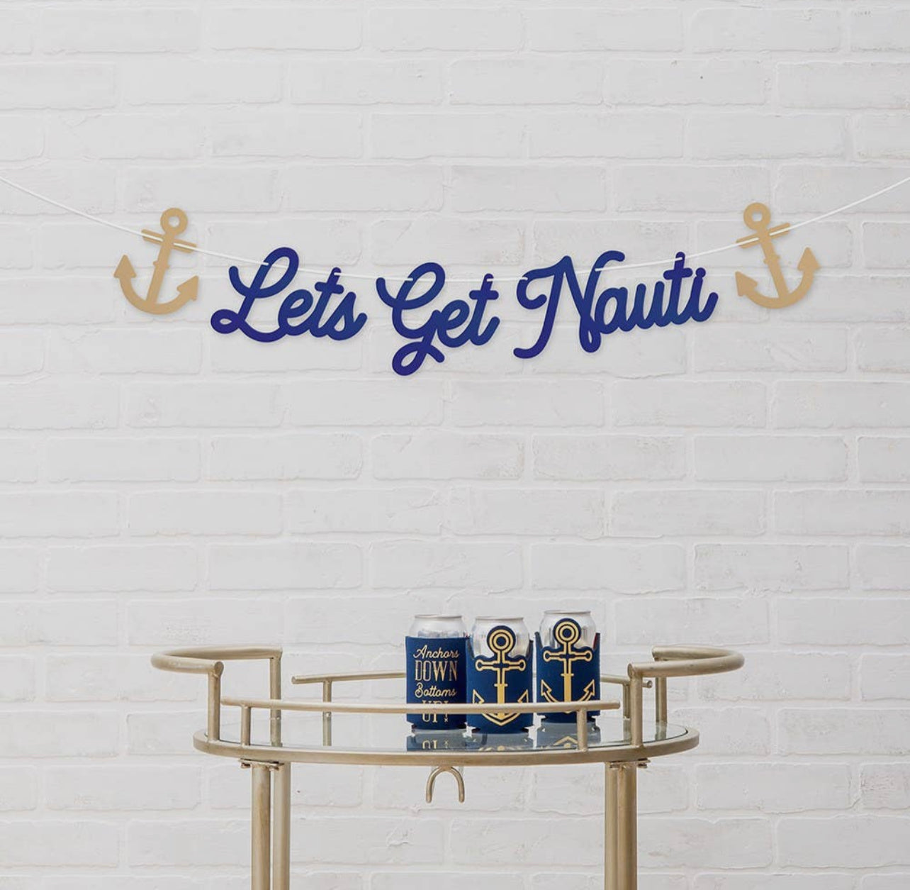 Let’s Get Nauti Party Banner