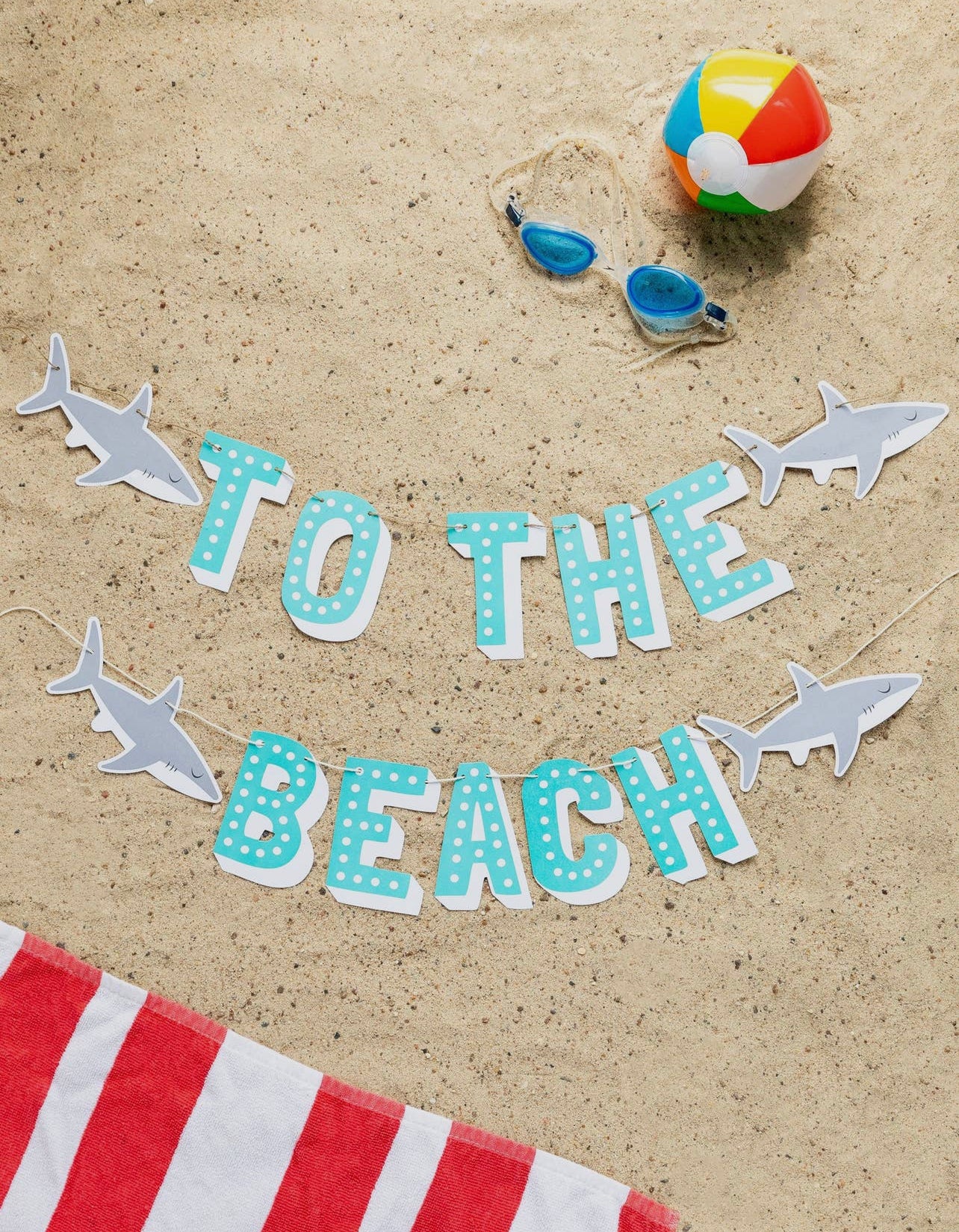 To the Beach Banner
