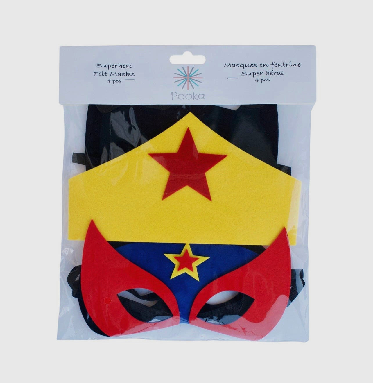 Superheroes Felt Masks