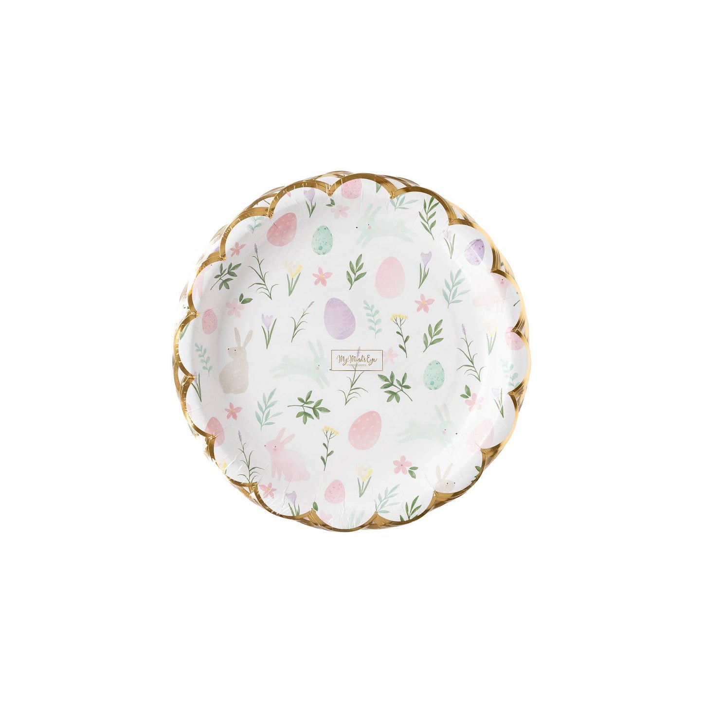 Watercolor Scatter Round 9" Plate