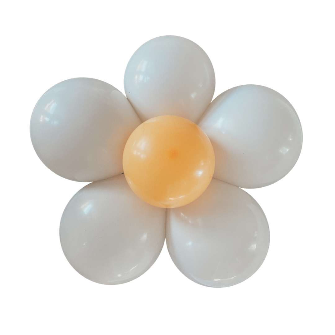 5-Pack Daisy Balloon Add-On – ConfettiPopPartyCo