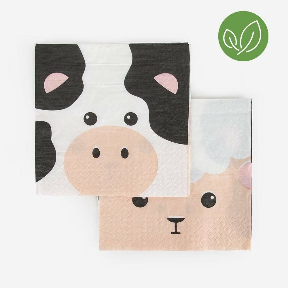 Farm Animal Napkins