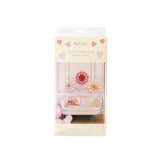 Secret Admirer Wide Paper Fan Set