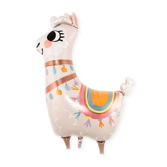 JUMBO Llama-shaped Mylar Balloon