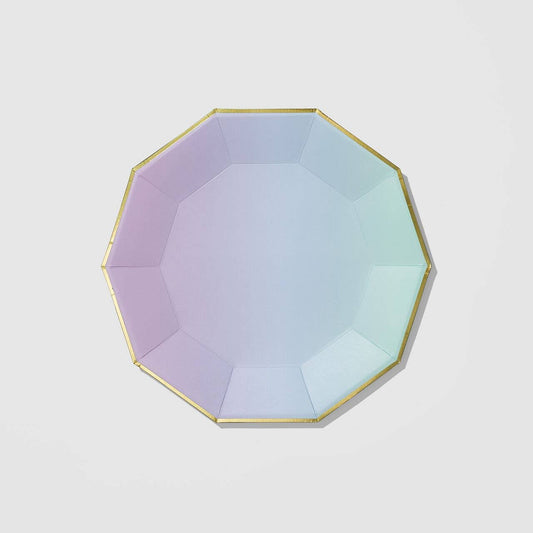 Yes Way, Ombre Large Paper Plates