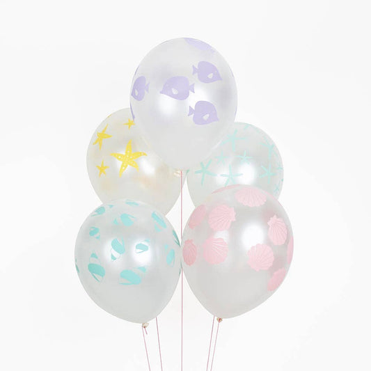 By the Sea Printed Balloons