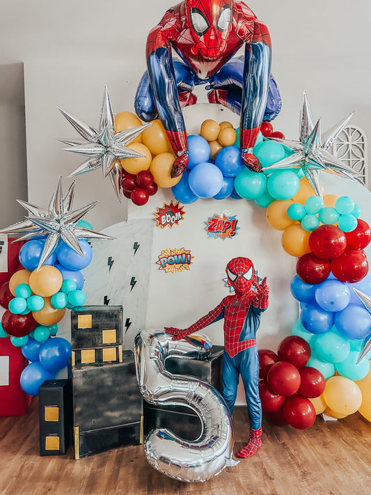 Jax-Man’s Superhero Birthday Party