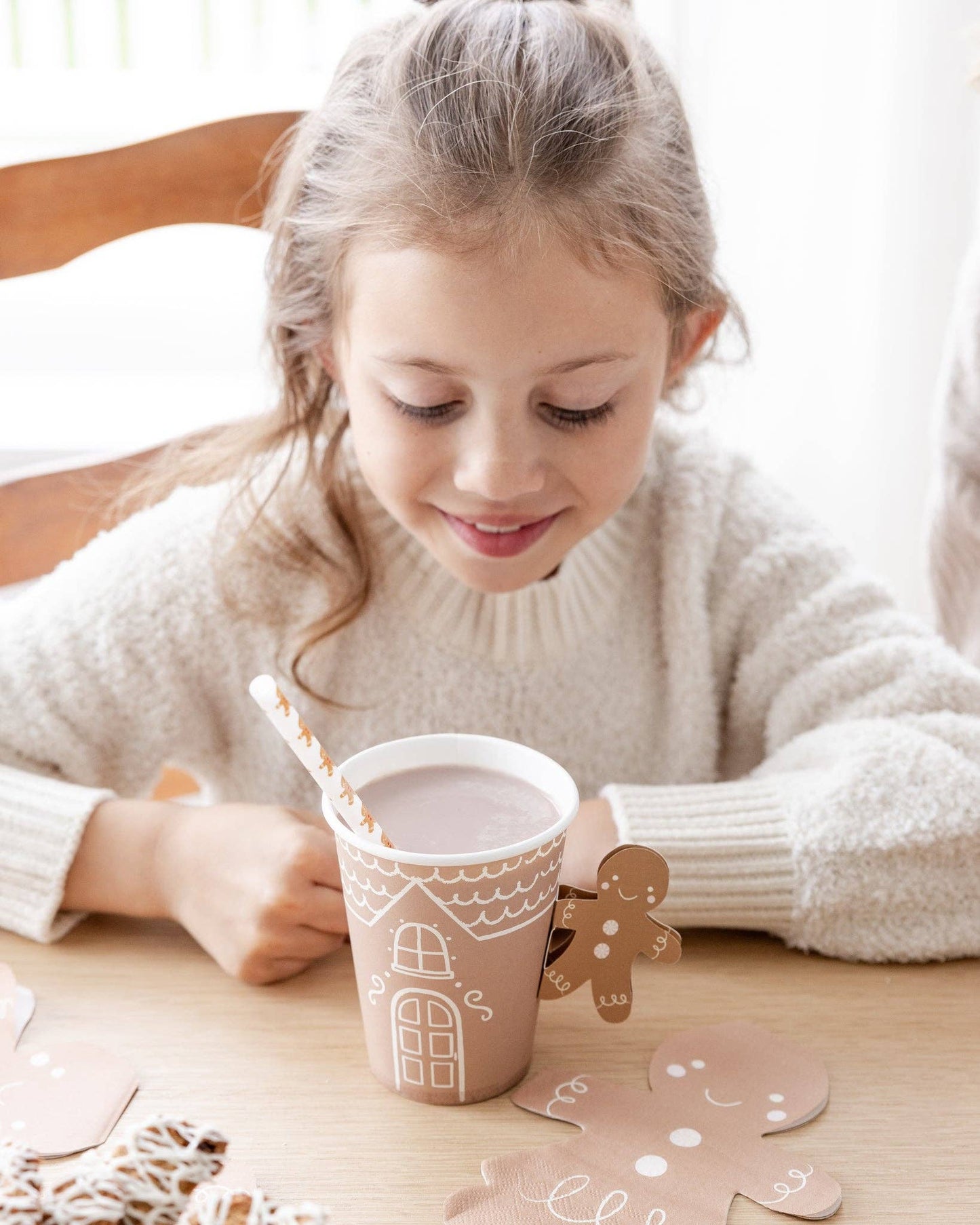 Gingerbread Handled Paper Cup