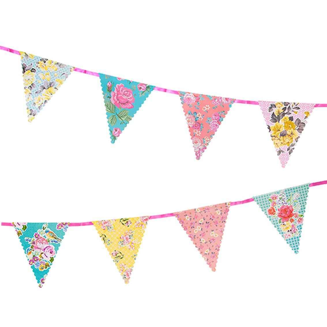 Tea Party Floral Vintage Bunting