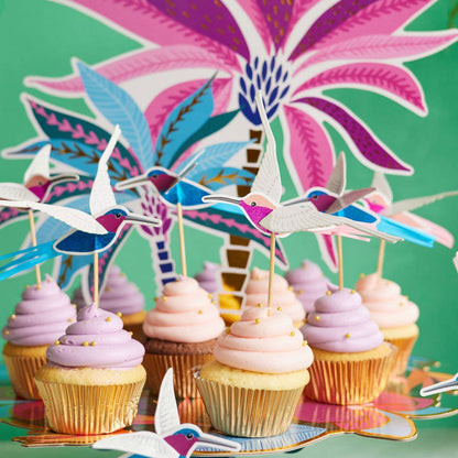 Tropical Cupcake Toppers