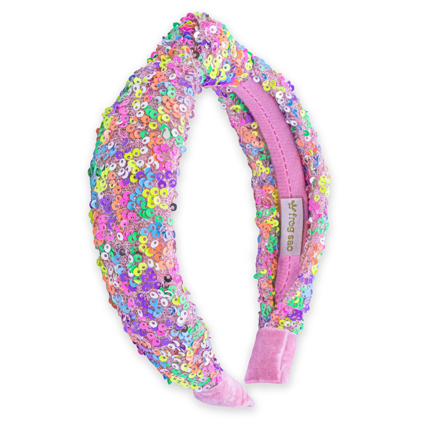 Sequin Confetti Kids Knot Headband