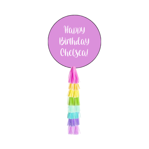 Customized Jumbo Balloon with Tassel