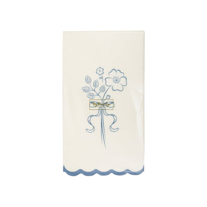 Pembroke Flower Paper Disposable Dinner Napkin