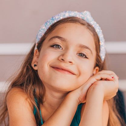 Sequin Confetti Kids Knot Headband