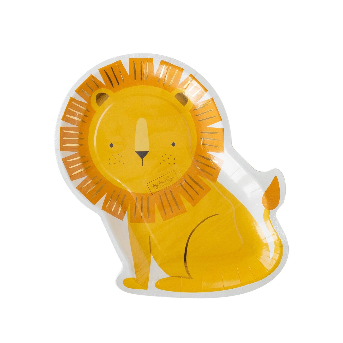 Safari Lion Shaped Plate