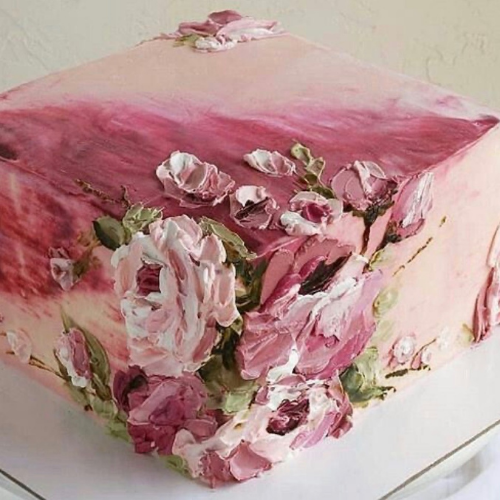 Galentine's Cake Painting Party