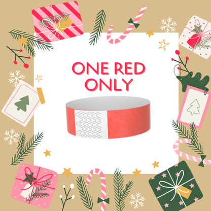 Red Wristband - ONE