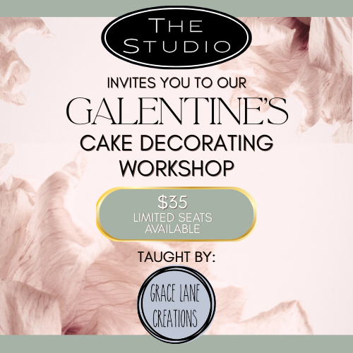 Galentine's Cake Painting Party