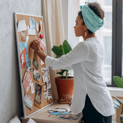 * VIRTUAL * BECOMING HER Vision Board Workshop : Designing the Woman You Were Born To Be