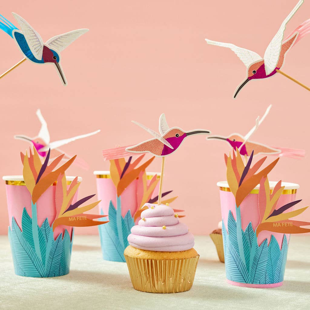 Tropical Cupcake Toppers