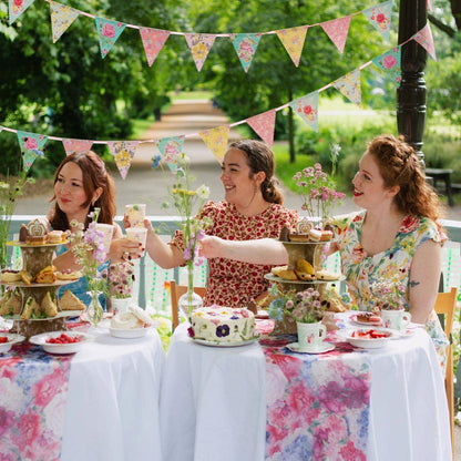 Tea Party Floral Vintage Bunting