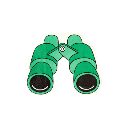 Safari Binoculars Shaped Napkin